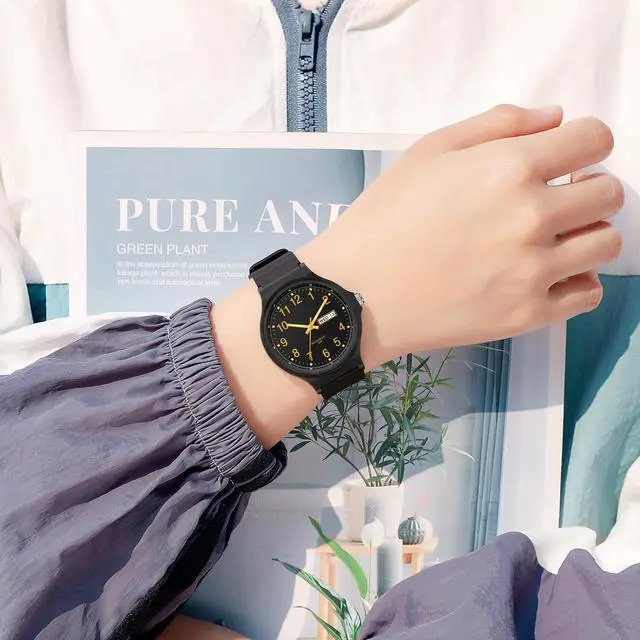Alt view image 2 of 7 - Women's Watch Waterproof Ladies Watches Sport Wrist Watch Nurse Analog Simple Minimalist Casual Watch Dress Wristwatch with Day Date White Black Pink Gold Green Purple