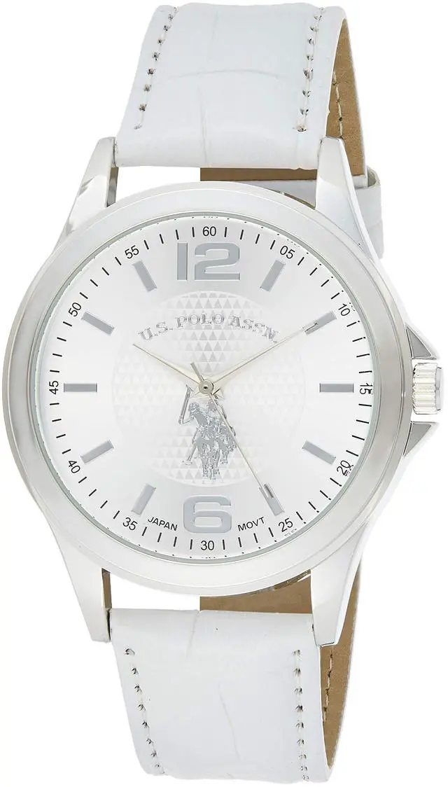 Main image of U.S. Polo Assn. Classic Men's USC50202 Analog Display Analog Quartz White Watch
