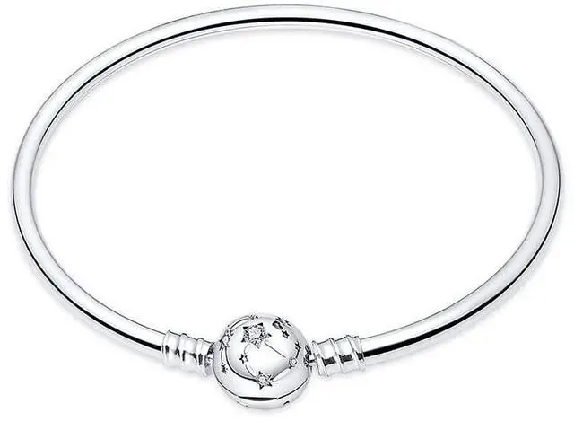 Main image of Charm Bracelet for Pandora Charms 925 Sterling Silver Snake Chain Bracelet Fit Any Charm Gift for Women