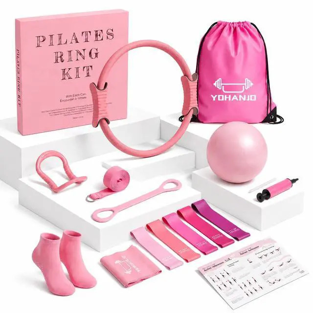 Main image of Pilates Equipment Kit for Women,2.0 Pilates Circle with TPR-Handle