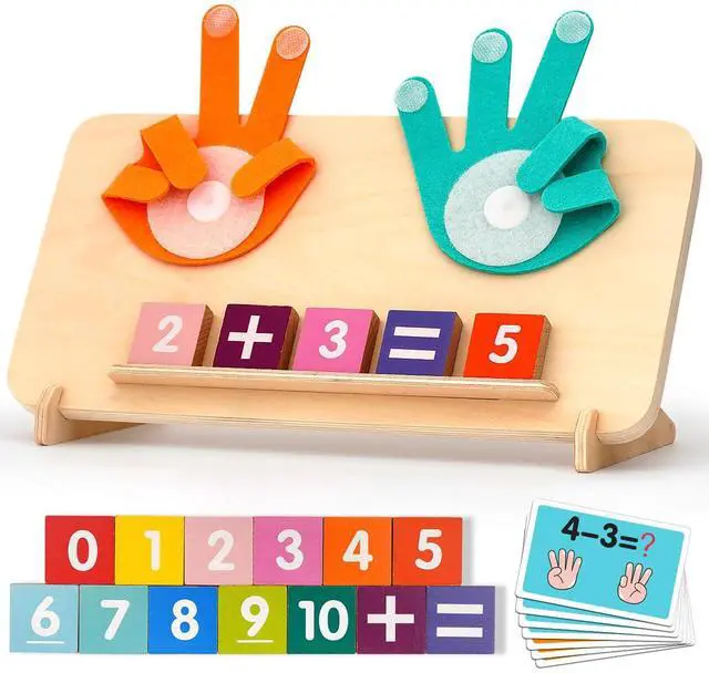Main image of Preschool Math Manipulatives Learning Toys for Toddlers 2-4