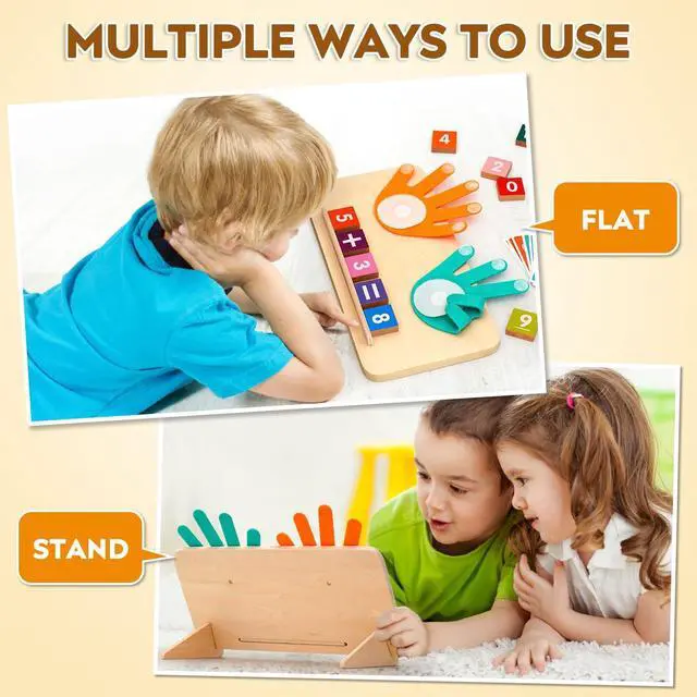 Alt view image 4 of 7 - Preschool Math Manipulatives Learning Toys for Toddlers 2-4