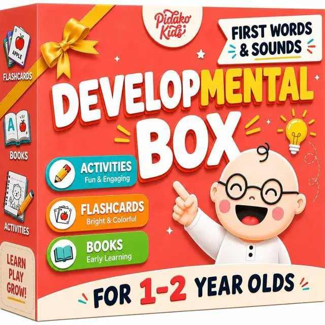 Main image of Speech Therapy Learning Toys 1-2 Year Old Toddler Flash Cards & Activities