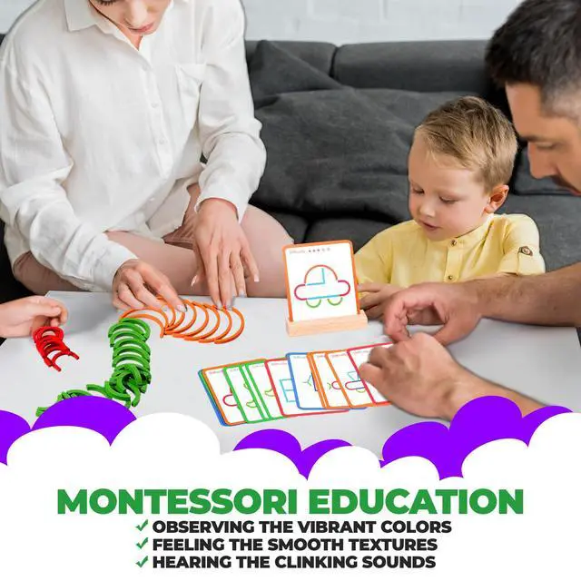 Alt view image 5 of 7 - Stem Kids Toys for Creative Learning Building Educational Resources Kids Toy for Preschool and Kindergarten 3 4 5 6 Years Old Boys and Girls Brain Teaser Smart Sticks Toys