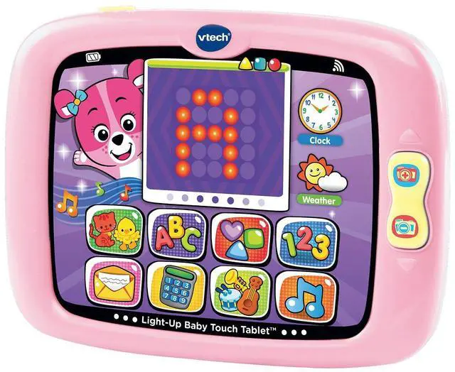 Main image of Light-Up Baby Touch Tablet, Pink