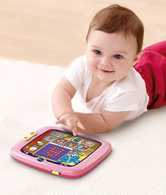 Alt view image 2 of 3 - Light-Up Baby Touch Tablet, Pink