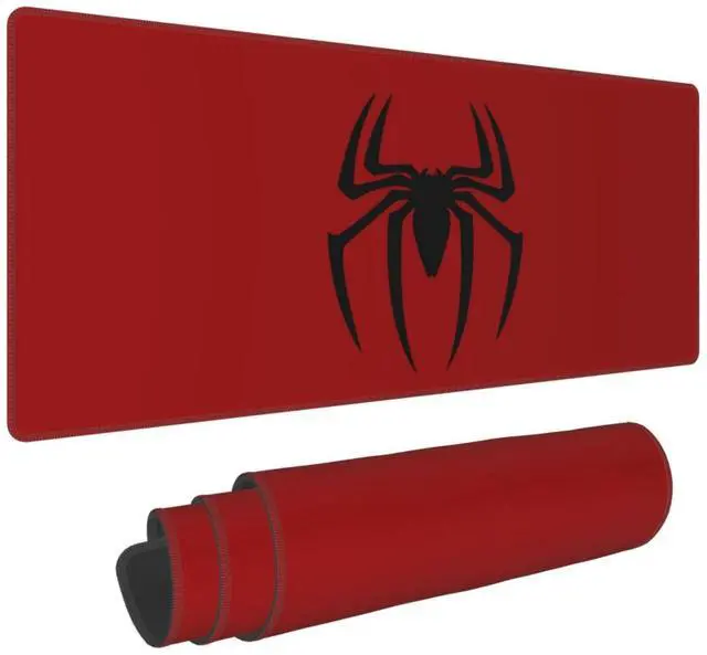 Main image of Gaming Mouse Pad, Spider Red Pattern Mouse Pad 11.8x23.6Inch Large Extended Computer Mouse Mat Keyboard Full Desk Mousepad for Gaming, Office, Home