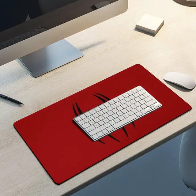 Alt view image 4 of 6 - Gaming Mouse Pad, Spider Red Pattern Mouse Pad 11.8x23.6Inch Large Extended Computer Mouse Mat Keyboard Full Desk Mousepad for Gaming, Office, Home