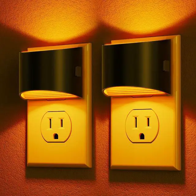 Main image of Night Light, Night Lights Plug into Wall, Adjustable, Amber