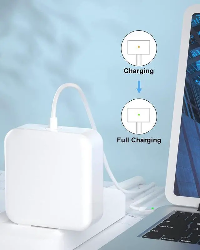 Alt view image 4 of 7 - 85W Mac Book Pro Charger, Replacement AC 85w 2T-Tip Connector Power Adapter,Laptop Charger Compatible with MacBook pro & Mac Book Pro 13 inch-15 inch Retina After Mid 2012