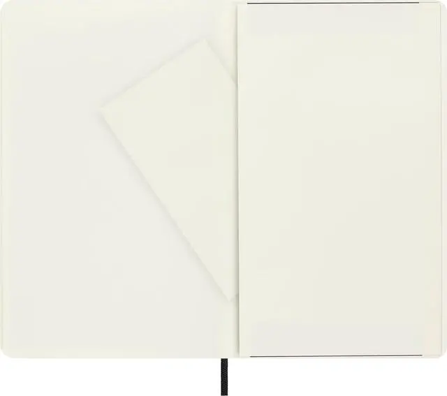 Alt view image 6 of 7 - Classic Notebook, Soft Cover, Large (5" x 8.25") Plain/Blank, Black, 240 Pages