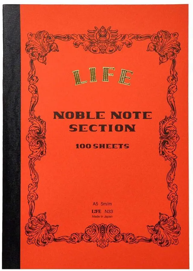 Main image of Life Notebook, Noble Notebook, Grid, A5 N33