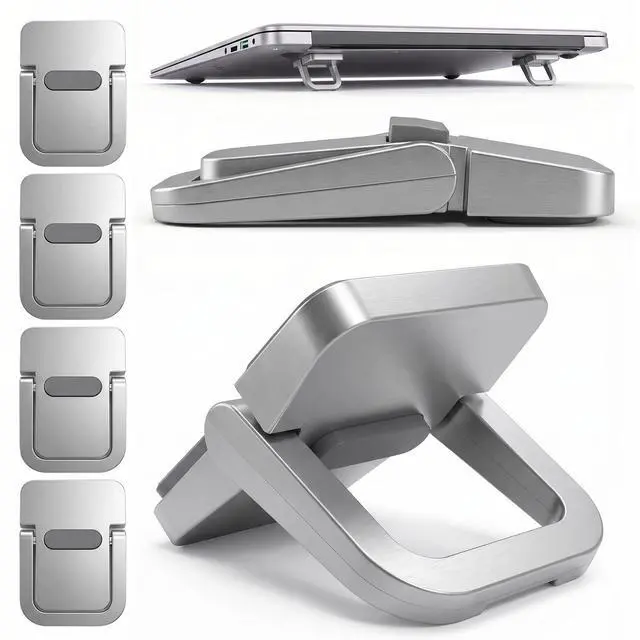 Main image of Portable Keyboard Riser, 4PCS Self Adhesive Laptop Stand