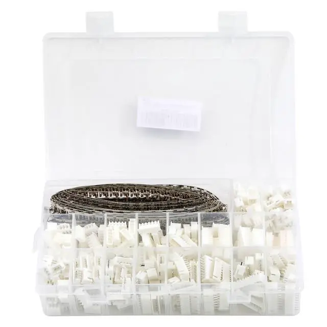 Alt view image 4 of 6 - 1270Pcs XH2.54mm Connector Kit 2P 3P 4P 5P Housing & Pin Headers