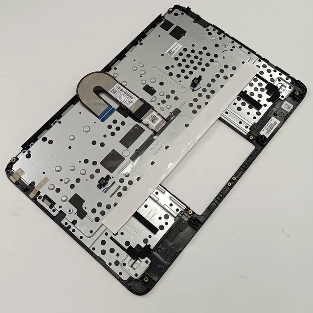 Alt view image 4 of 7 - Replacement for HP Chromebook 11 G9 EE M47382-001 Laptop Upper Case Palmrest Keyboard Assembly Part Black