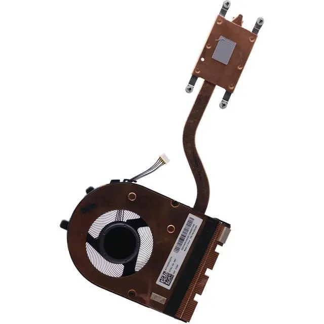 Alt view image 2 of 5 - CPU Cooling Fan Heatsink Thermal 02DL825 02DL824 Replacement for Lenovo Thinkpad E590 E490 Yoga X1 3G (UMA)