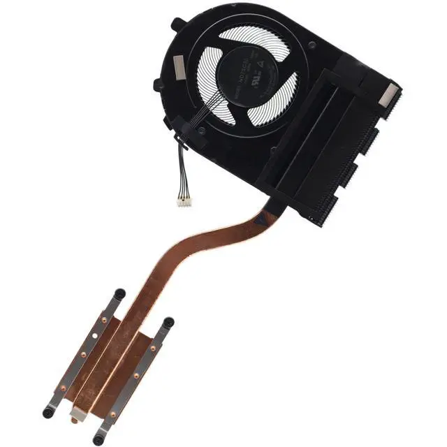 Alt view image 4 of 5 - CPU Cooling Fan Heatsink Thermal 02DL825 02DL824 Replacement for Lenovo Thinkpad E590 E490 Yoga X1 3G (UMA)