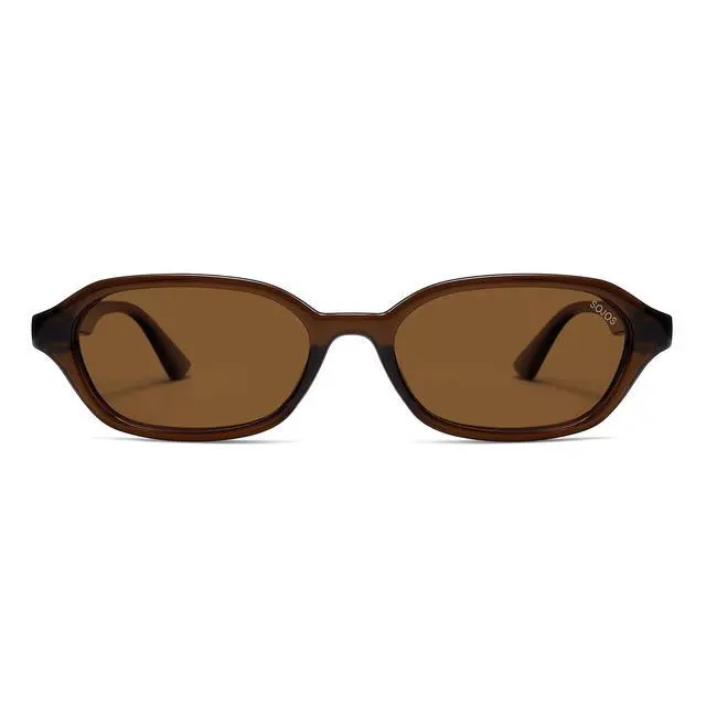 Alt view image 2 of 5 - Retro Rectangle Polarized Sunglasses for Women Men SJ2629