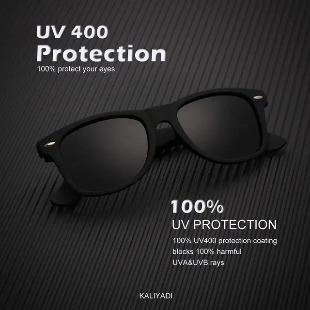 Alt view image 2 of 5 - Polarized Sunglasses for Men and Women Matte Finish Sun glasses Color Mirror Lens UV Blocking (3 Pack)