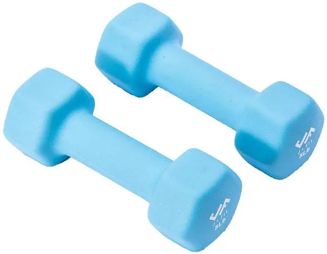 Main image of Neoprene Dumbbell (Set of 2), 5 LBS