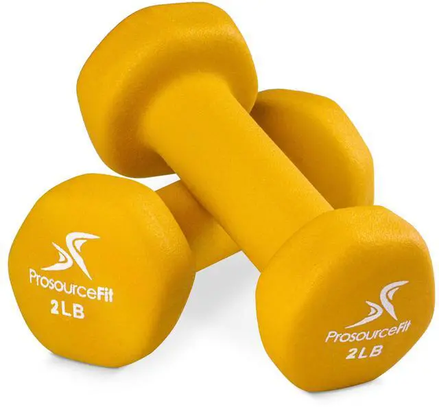 Main image of Neoprene Dumbbell Coated for Non-Slip Grip, 2 lb