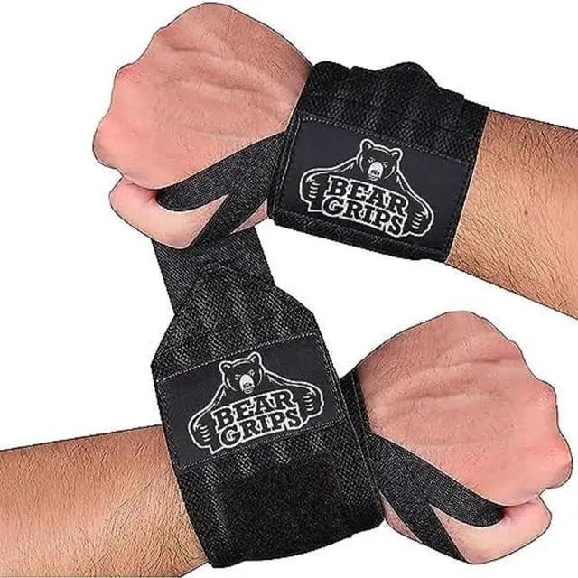 Main image of Wrist Wraps for Weightlifting | Weight Lifting Wrist Straps for Weightlifting | Extra Strength Gym Wrist Wraps | Two Wrist Wrap Per Pack | 12 & 18 | Lifting for Men & Women