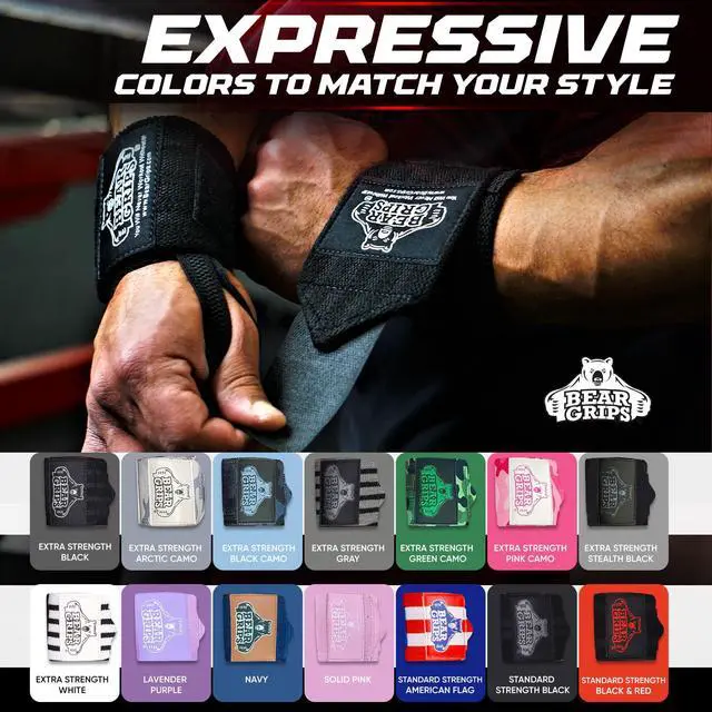 Alt view image 5 of 7 - Wrist Wraps for Weightlifting | Weight Lifting Wrist Straps for Weightlifting | Extra Strength Gym Wrist Wraps | Two Wrist Wrap Per Pack | 12 & 18 | Lifting for Men & Women