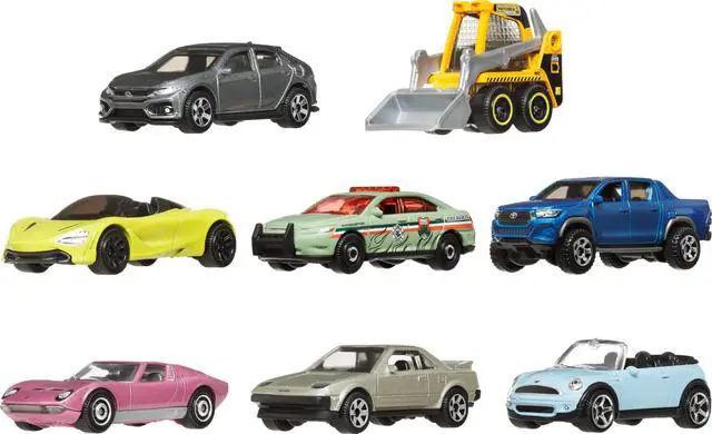 Alt view image 6 of 6 - 8-Pack Die-Cast Vehicles with 1 Exclusive (Styles May Vary)