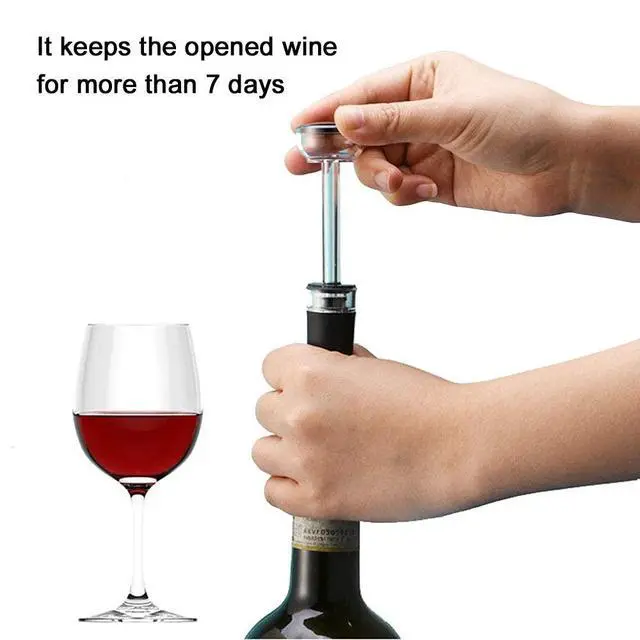 Alt view image 5 of 7 - Electric Wine Bottle Opener Automatic Electronic Corkscrew, Battery Operated (Set)