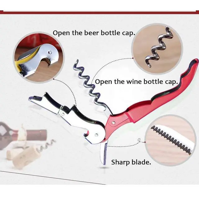 Alt view image 3 of 6 - 12 Pack Wine Opener,Waiter Corkscrew Wine Key for Servers12 Color