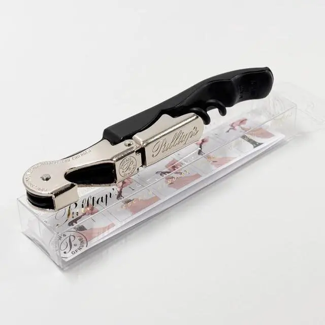 Main image of Professional DoubleHinged Waiters Corkscrew (Classic 500) Luxury SommelierGrade Wine Opener with Signature Pulltaps Logo & Precision Foil Cutter