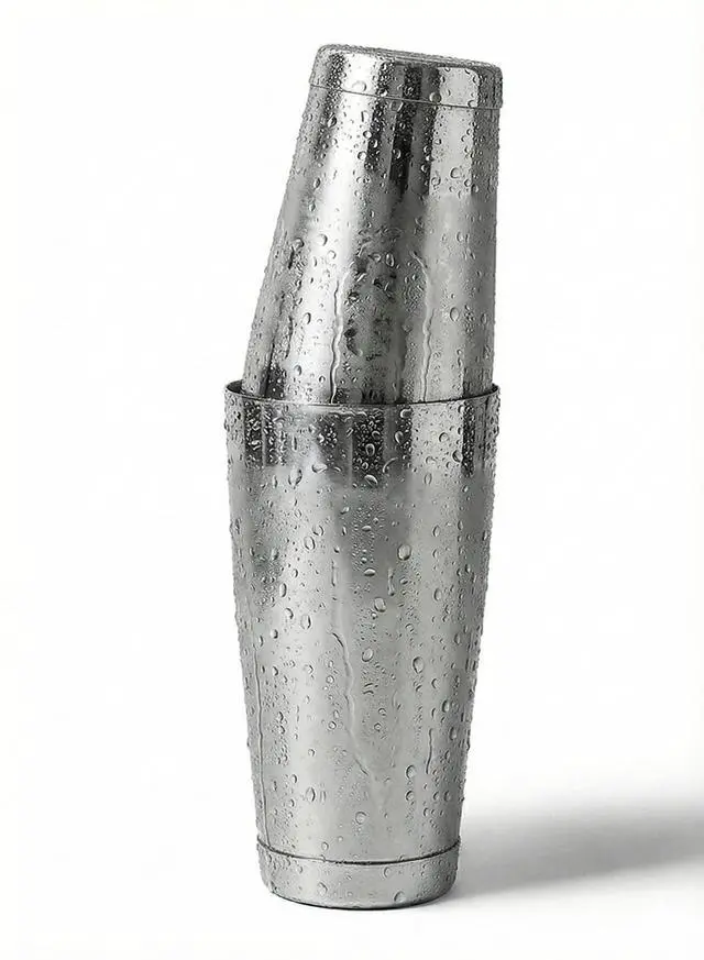 Main image of Professional Boston Shakers Set 18 oz Weighted Stainless Steel Cocktail Shaker Set for Bartenders, Premium 304 Steel Bar Shaker, Essential Bartending Tools for Mixing Drinks