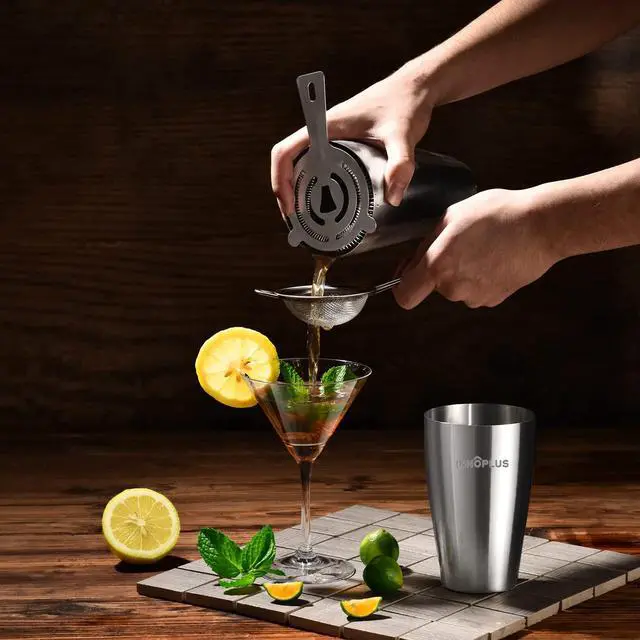 Alt view image 5 of 7 - Cocktail Shaker,Cocktail Shaker Set 6 Pcs,27OZ Drink Shaker