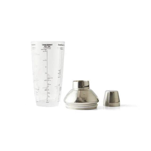 Alt view image 2 of 6 - 24oz Glass Cocktail Shaker, Includes Six Recipes