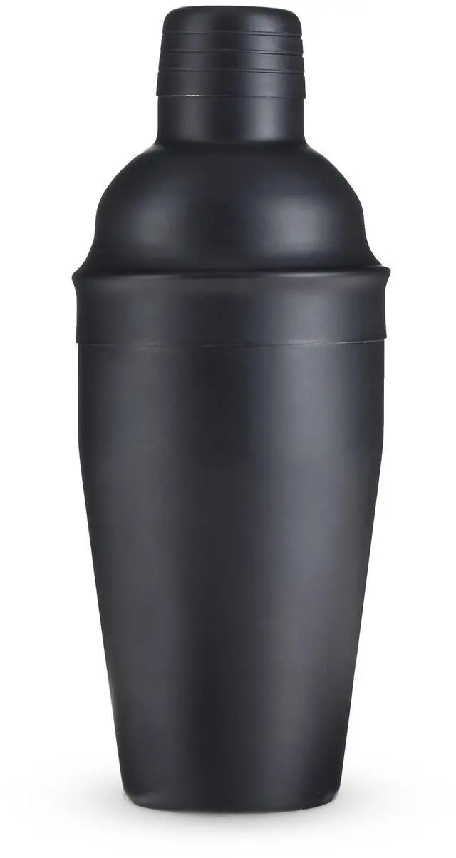 Main image of Ash Stainless Steel Cocktail Shaker for Cold Brew Cocktails, Margarita, Whiskey Sour, Espresso Martini Shaker, Home Bar Accessories, Bartender Gifts, 18 oz, Set of 1, Matte Black