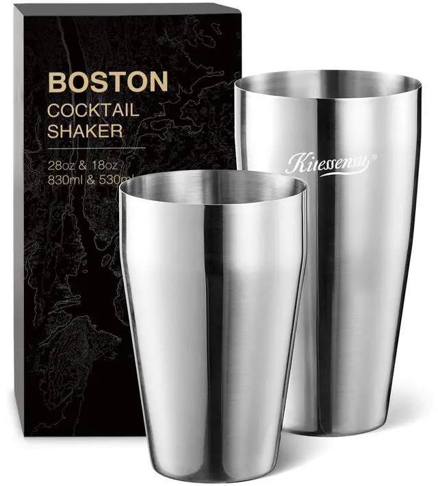 Main image of Cocktail Shaker Set, 2-Piece Boston Shaker Set for Drink Mixing