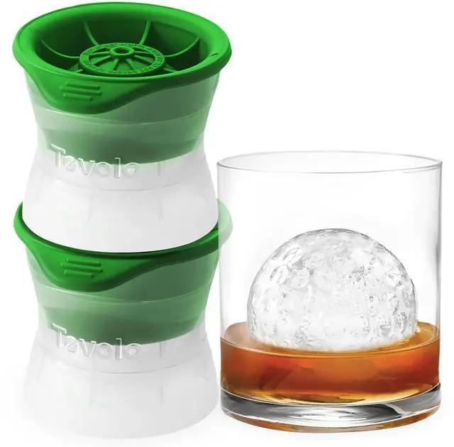 Main image of Molds Ice Golf Ball Green, 3 Count