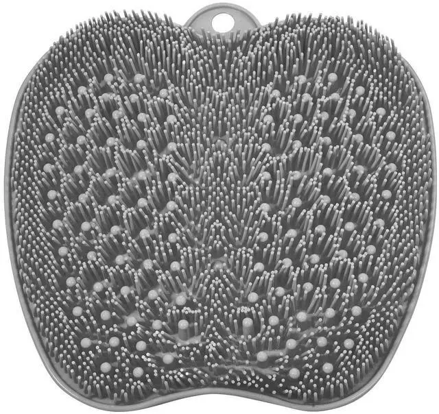 Main image of XL Larger Shower Foot Scrubber Mat with Non-Slip Suction Cups