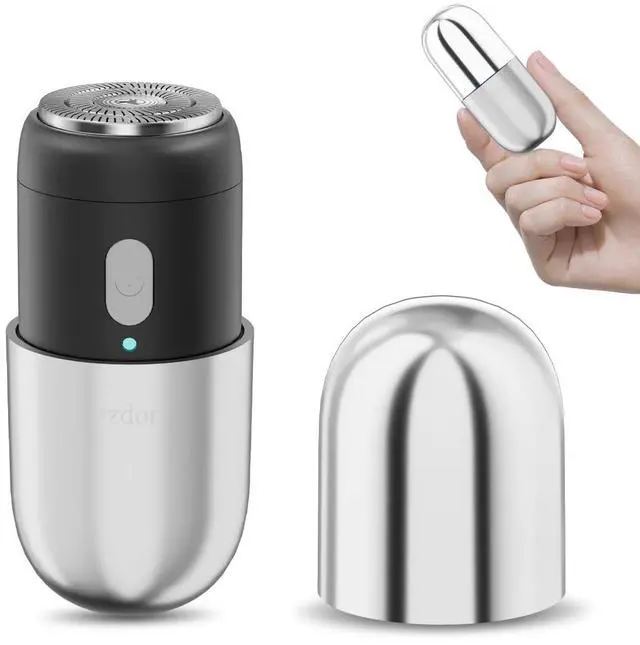 Main image of Mini Electric Shaver, Electric Razor for Men, Portable USB-C Rechargeable Waterproof Shaver, Cordless Powerful Razor for Travel, Home, Business