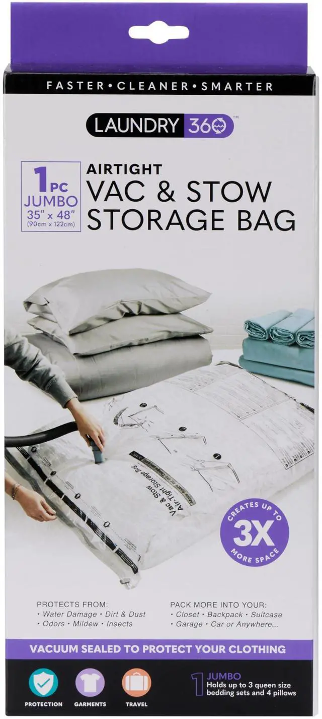 Main image of Air-Tight Jumbo Cube Vacuum Storage Bags
