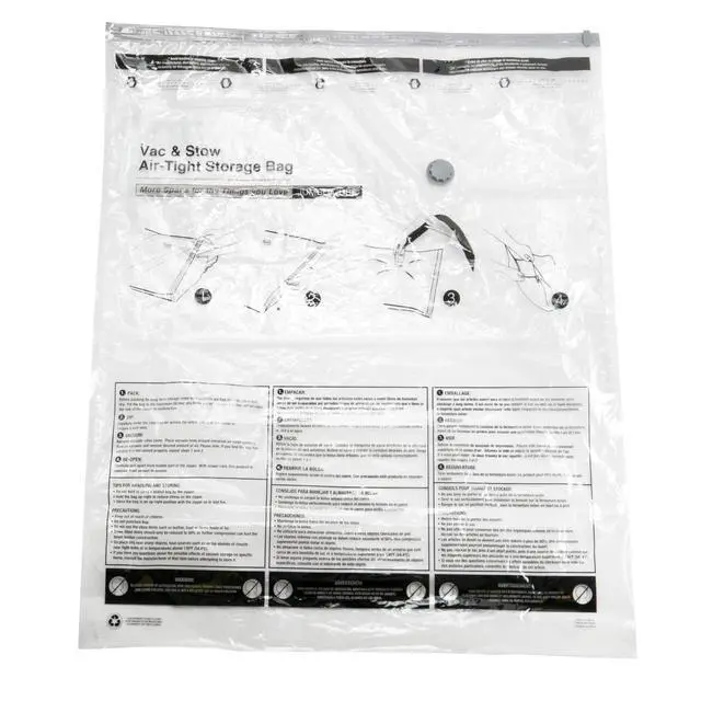 Alt view image 2 of 7 - Air-Tight Jumbo Cube Vacuum Storage Bags
