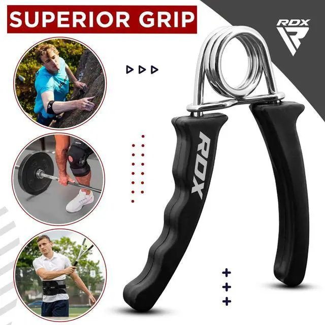 Alt view image 4 of 7 - Hand Gripper Finger Strengthener, Grip Strength Trainer, Exerciser for Wrist Forearm and Finger Strength for Athletes, Exercising for Home Gym Training Equipment