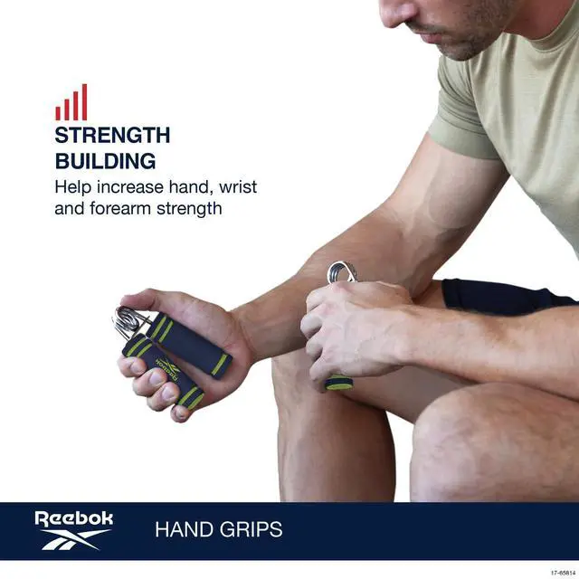 Alt view image 3 of 5 - 2-Pack Hand Grip Strengthener, Spring Coiled (Red)