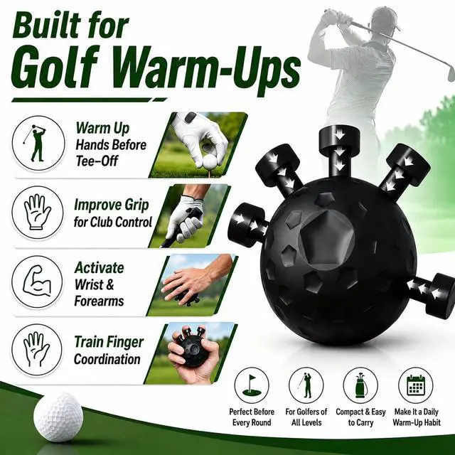 Alt view image 3 of 7 - Hand Grip Ball Strengthener Ergonomic Finger & Forearm Exerciser for Strength Training, Rehabilitation & Stress Relief, Adjustable Fit, Ideal for Guitarists, Climbers & Athletes