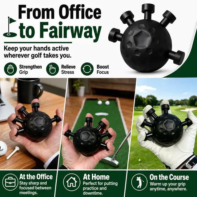 Alt view image 5 of 7 - Hand Grip Ball Strengthener Ergonomic Finger & Forearm Exerciser for Strength Training, Rehabilitation & Stress Relief, Adjustable Fit, Ideal for Guitarists, Climbers & Athletes