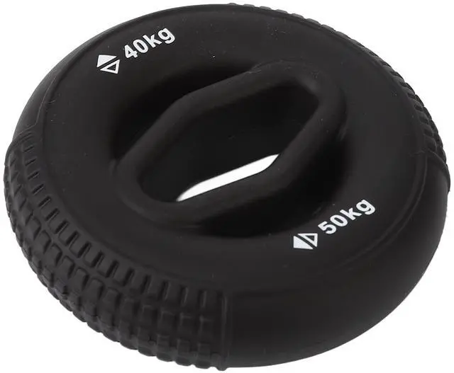 Main image of Hand Grip Strengthener, 40 to 50KG Silicone Grip Trainer Anti Slip Strength Training Ring for Finger and Forearm Exercise Grip Trainer for Rock Climbing