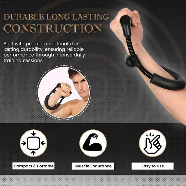 Alt view image 5 of 7 - Forearm Strengthener Wrist Exerciser with Adjustable Tension