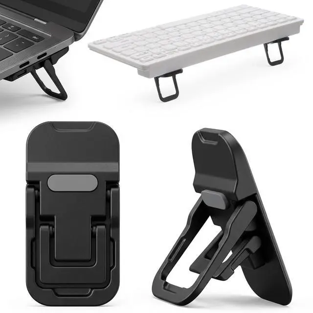 Main image of 2 PCS Laptop Feet for Cooling Portable Keyboards Risers 2 Adjustable Angles