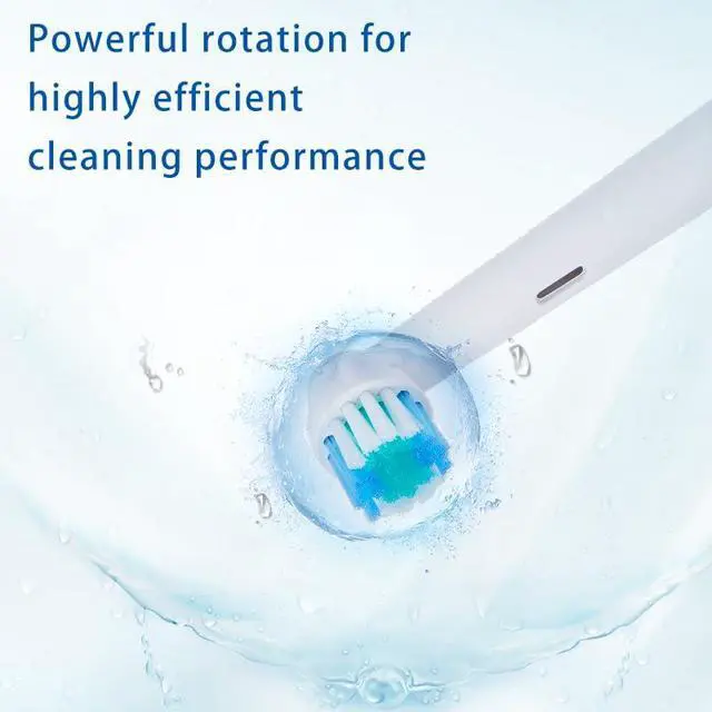 Alt view image 4 of 7 - Replacement Toothbrush Heads Compatible with Oral-B Braun, 12 Pcs Professional Cross Action Electric Toothbrush Precision Clean Heads Brush Heads for Oral B Replacement Head Refill Pro