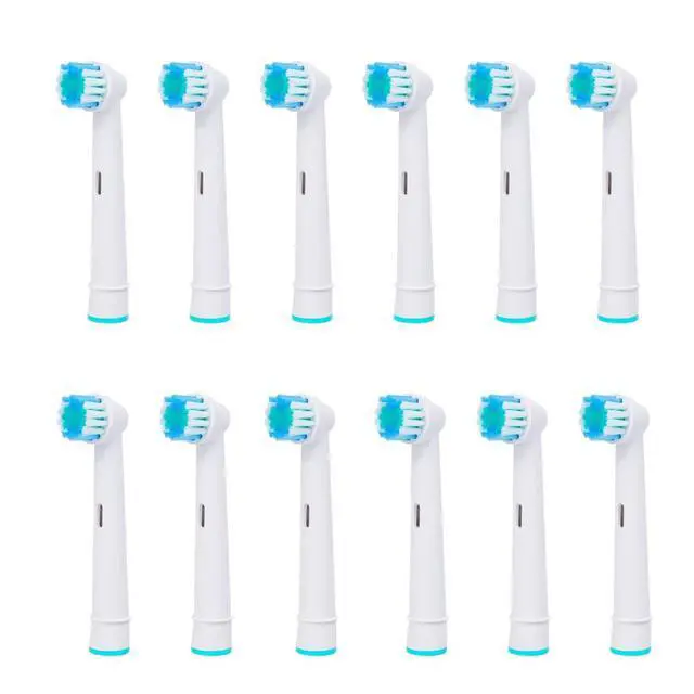 Alt view image 6 of 7 - Replacement Toothbrush Heads Compatible with Oral-B Braun, 12 Pcs Professional Cross Action Electric Toothbrush Precision Clean Heads Brush Heads for Oral B Replacement Head Refill Pro